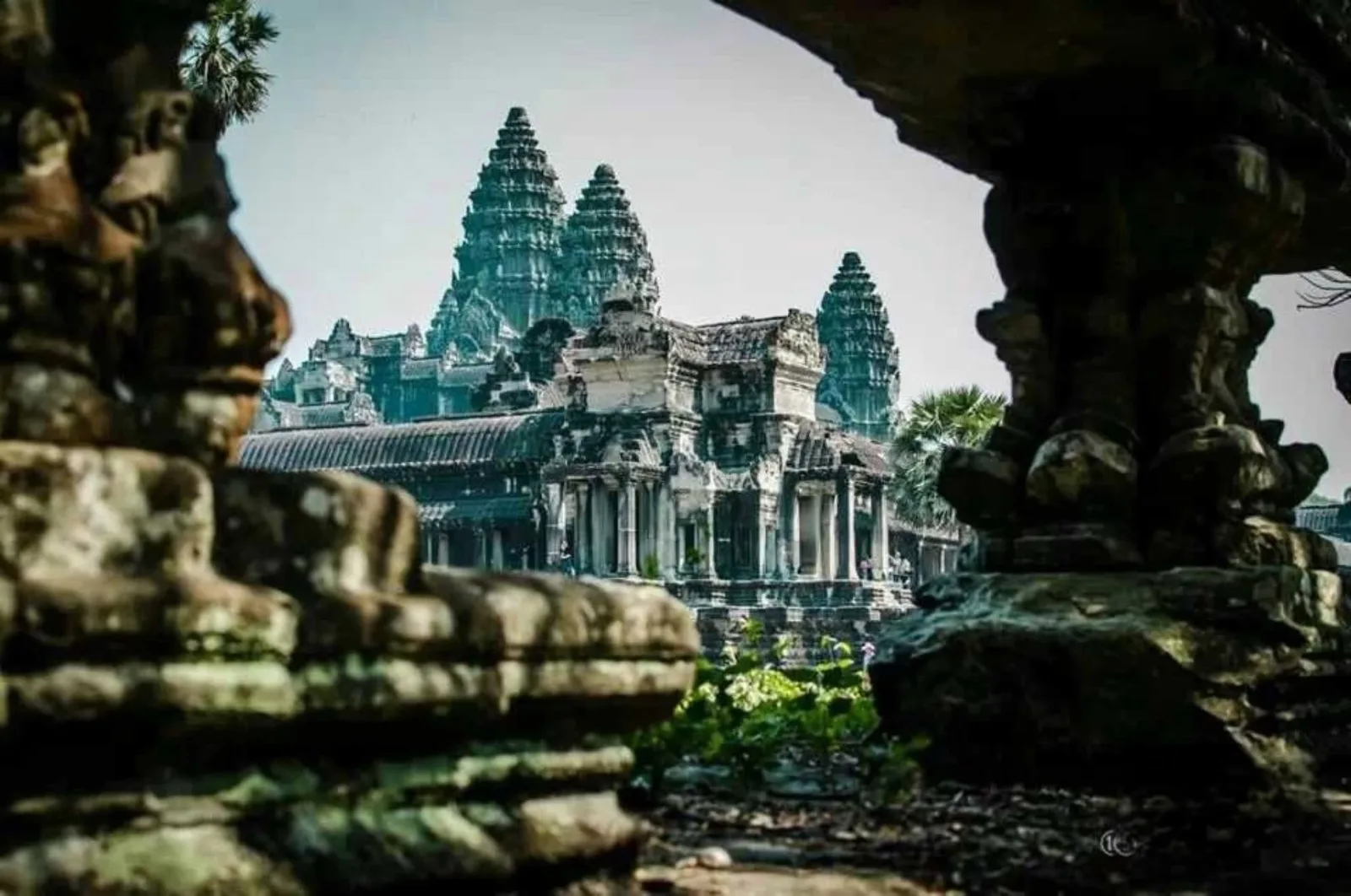 Majestic view of Angkor Wat Temple in Siem Rean, Cambodia